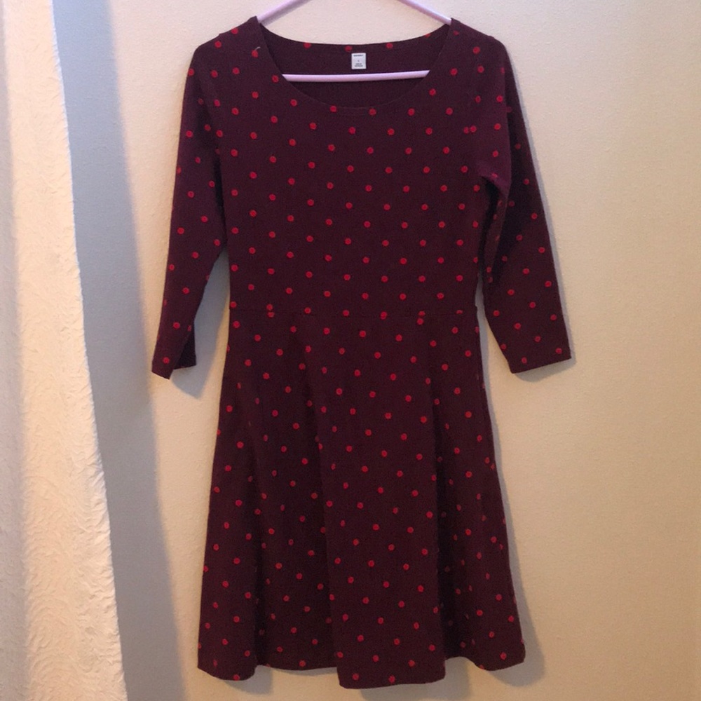 Purple Midi Dress